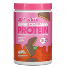 Obvi, Super Collagen Protein, Peanut Butter Cups, 13.65 oz (387 g)