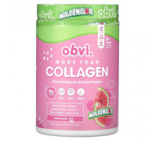 Для мышц и суставов Obvi, More Than Collagen, Watermelon, 10.93 oz (310 g)