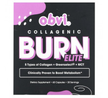 Для мышц и суставов Obvi, Collagenic Burn Elite , 60 Capsules