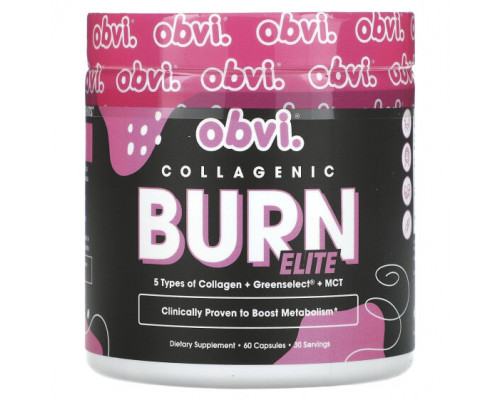 Для мышц и суставов Obvi, Collagenic Burn Elite , 60 Capsules Для мышц и суставов Obvi, Collagenic Burn Elite , 60 Capsules