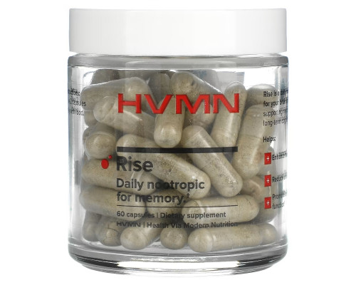 HVMN, Rise`` 60 капсул HVMN, Rise`` 60 капсул