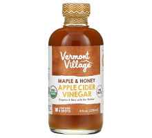 Vermont Village, Apple Cider Vinegar, Maple & Honey , 8 fl oz (236 ml)