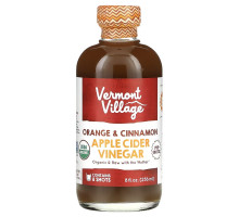 Vermont Village, Apple Cider Vinegar, Orange & Cinnamon, 8 fl oz (236 ml)