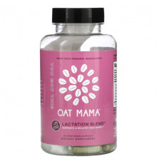 Женское здоровье Oat Mama, You Got This, смесь для кормления грудью, 60 вегетарианских капсул