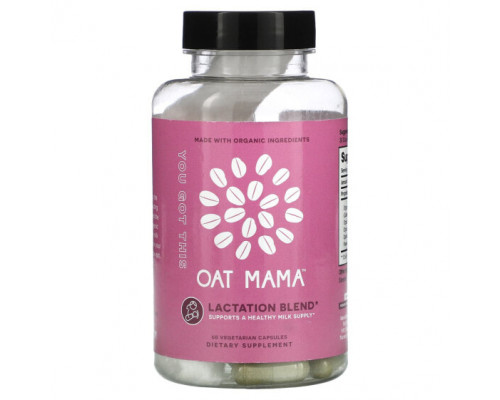 Женское здоровье Oat Mama, You Got This, смесь для кормления грудью, 60 вегетарианских капсул Женское здоровье Oat Mama, You Got This, смесь для кормления грудью, 60 вегетарианских капсул