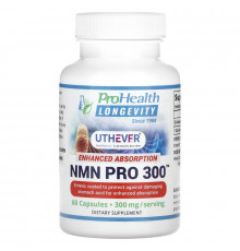 ProHealth Longevity, NMN Pro 300, Enhanced Absorption, 150 mg, 60 Capsules