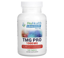 ProHealth Longevity, TMG Pro, 1,000 mg, 120 Tablets