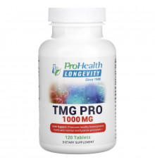 ProHealth Longevity, TMG Pro, 1,000 mg, 120 Tablets