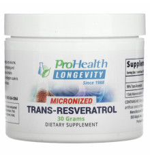 ProHealth Longevity, Микронизированный транс-ресвератрол, 30 г