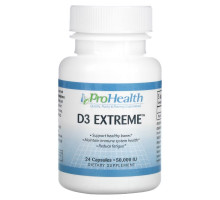 ProHealth Longevity, D3 Extreme, 50,000 IU, 24 Capsules