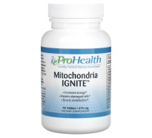 ProHealth Longevity, Mitochondria Ignite, 675 mg, 90 Tablets