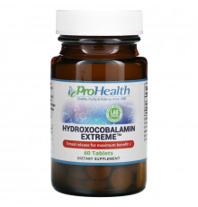 ProHealth Longevity, Hydroxocobalamin Extreme, 60 Tablets