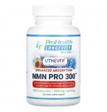 ProHealth Longevity, NMN Pro 300, 150 mg, 180 Capsules