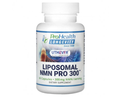 Витамины группы B Liposomal NMN Pro 300, 300 mg, 60 Capsules (150 mg per Capsule) Витамины группы B Liposomal NMN Pro 300, 300 mg, 60 Capsules (150 mg per Capsule)