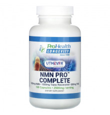 Витамины группы B NMN Pro Complete, 2,500 mg, 120 Capsules (625 mg per Capsule)