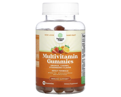 Natures Craft, Multivitamin Gummies, 90 Gummies Natures Craft, Multivitamin Gummies, 90 Gummies