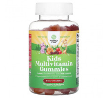 Детское здоровье Nature's Craft, мультивитамины для детей, со вкусом вишни, клубники и апельсина, 90 жевательных таблеток