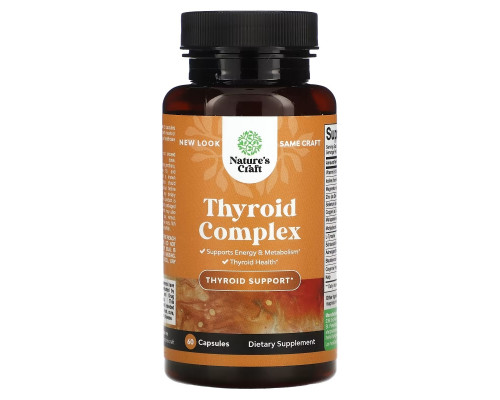Natures Craft, Thyroid Complex , 60 Capsules