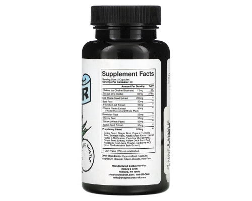 Natures Craft, Liver Support, 60 Capsules Natures Craft, Liver Support, 60 Capsules