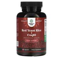 Natures Craft, Red Yeast Rice + Coq10, 120 Capsules