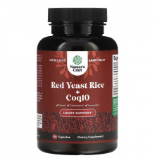 Natures Craft, Red Yeast Rice + Coq10, 120 Capsules