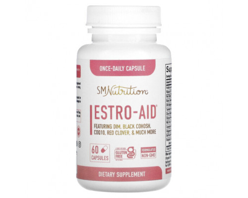 Женское здоровье SMNutrition, Estro-Aid`` 60 капсул Женское здоровье SMNutrition, Estro-Aid`` 60 капсул