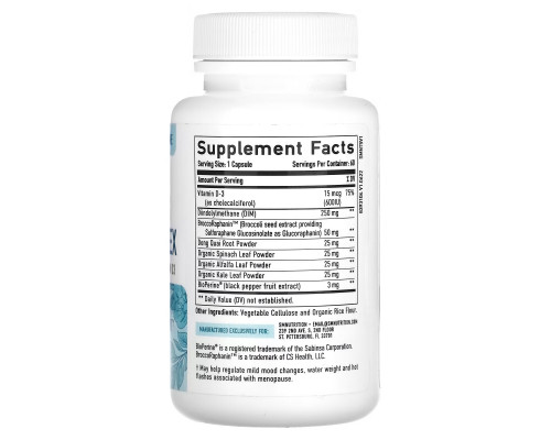 SMNutrition, Women's DIM Complex, 250 mg, 60 Capsules SMNutrition, Women's DIM Complex, 250 mg, 60 Capsules