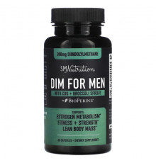 Мужское здоровье SMNutrition, DIM для мужчин, 300 мг, 60 капсул