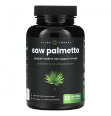 Мужское здоровье NutraChamps, Saw Palmetto, 120 маленьких капсул