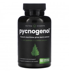 NutraChamps, Pycnogenol, 60 Vegan Capsules