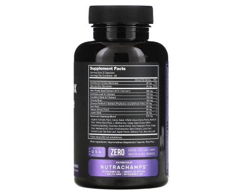 NutraChamps, Liver Detox & Cleanse, 60 Veggie Capsules NutraChamps, Liver Detox & Cleanse, 60 Veggie Capsules
