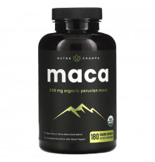 NutraChamps, Maca, 700 mg, 180 Organic Capsules