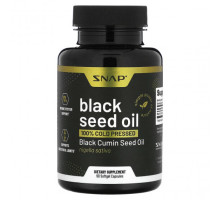 Растительные масла Snap Supplements, Масло черного тмина, 90 мягких капсул