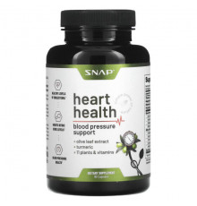 Для сердца и сосудов Snap Supplements, Heart Health`` 90 капсул