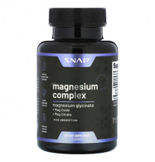 Магний Snap Supplements, Комплекс магния`` 60 капсул
