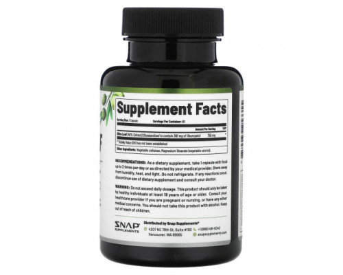 Зелень и зеленые овощи Snap Supplements, Листья оливкового дерева, максимальная эффективность, 60 капсул Зелень и зеленые овощи Snap Supplements, Листья оливкового дерева, максимальная эффективность, 60 капсул