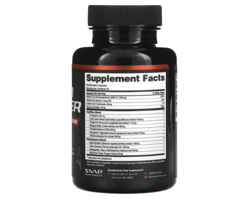 Мужское здоровье Testo Booster , 60 Capsules Мужское здоровье Testo Booster , 60 Capsules