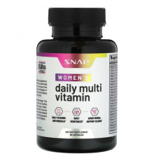 Женское здоровье Snap Supplements, Мультивитамины для женщин, 60 капсул