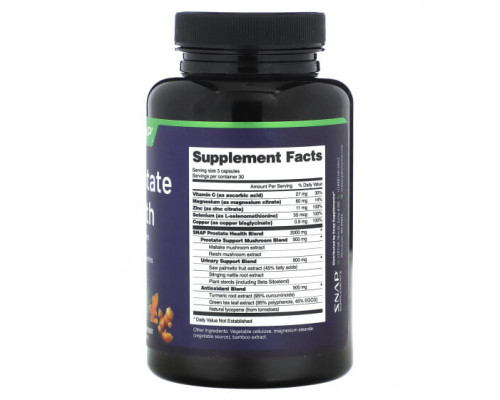 Мужское здоровье Snap Supplements, Здоровье простаты`` 90 капсул Мужское здоровье Snap Supplements, Здоровье простаты`` 90 капсул