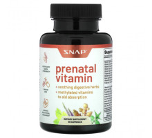 Женское здоровье Snap Supplements, Витамин для беременных, 60 капсул