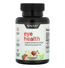 Для глаз Snap Supplements, Здоровье глаз`` 60 капсул