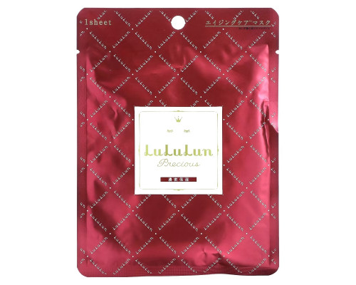 Lululun, Precious Beauty Face Mask, Red RF3, 1 Sheet, 0.74 fl oz (22 ml) Lululun, Precious Beauty Face Mask, Red RF3, 1 Sheet, 0.74 fl oz (22 ml)