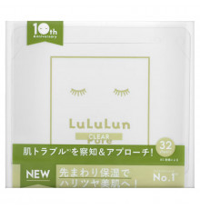 Lululun, Pure Clear, Beauty Sheet Mask, белая 6FB, 32 шт., 500 мл (17 жидк. Унций)