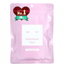 Lululun, Pure Beauty Face Mask, Balance Pink 8FS, 7 Sheets, 3.65 fl oz (108 ml)