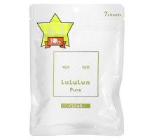 Lululun, Precious Clear, тканевая маска Pure Beauty, белая 4KS, 7 шт., 108 мл (3,65 жидк. Унции)