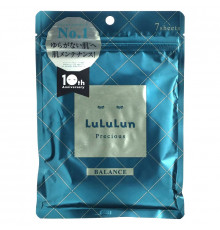 Lululun, Precious Balance, Beauty Sheet Mask, зеленая 4KS, 7 шт., 108 мл (3,65 жидк. Унции)