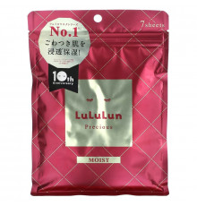 Lululun, Precious, Beauty Sheet Mask, увлажняющая, красная 4KS, 7 шт., 108 мл (3,65 жидк. Унции)