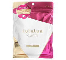 Lululun, Over 45 Beauty Sheet Mask, Moist Camellia Pink 045C 2KS, 7 Sheets, 3.82 fl oz (113 ml)