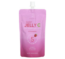 Everydaze, Sweet Jelly C, Plant Based Konjac Jelly Drink, Strawberry, 5.02 fl oz (150 ml)