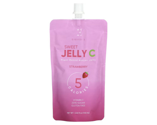 Everydaze, Sweet Jelly C, Plant Based Konjac Jelly Drink, Strawberry, 5.02 fl oz (150 ml) Everydaze, Sweet Jelly C, Plant Based Konjac Jelly Drink, Strawberry, 5.02 fl oz (150 ml)